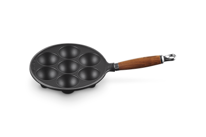Æbleskivepande støbejern