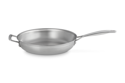 Stegepande m/hjælpehåndtag 3-ply rustfrit stål