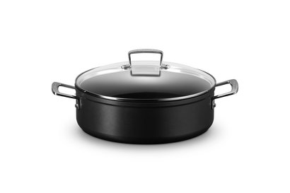 Sauteusegryde m/ glaslåg Toughened Non-Stick