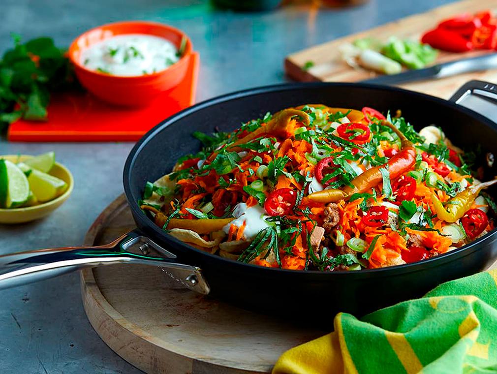 Vietnamesiske ”Banh Mi”-nachos