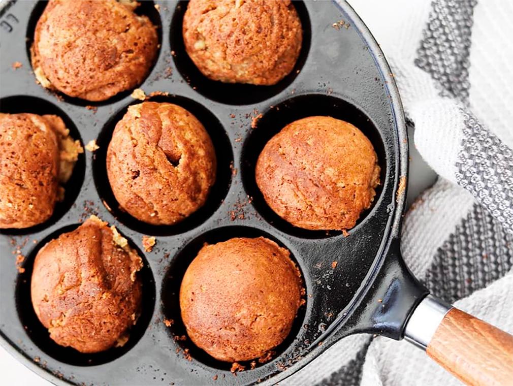 Glutenfrie og veganske æbleskiver