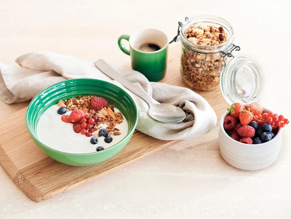Sprød müsli lavet på panden