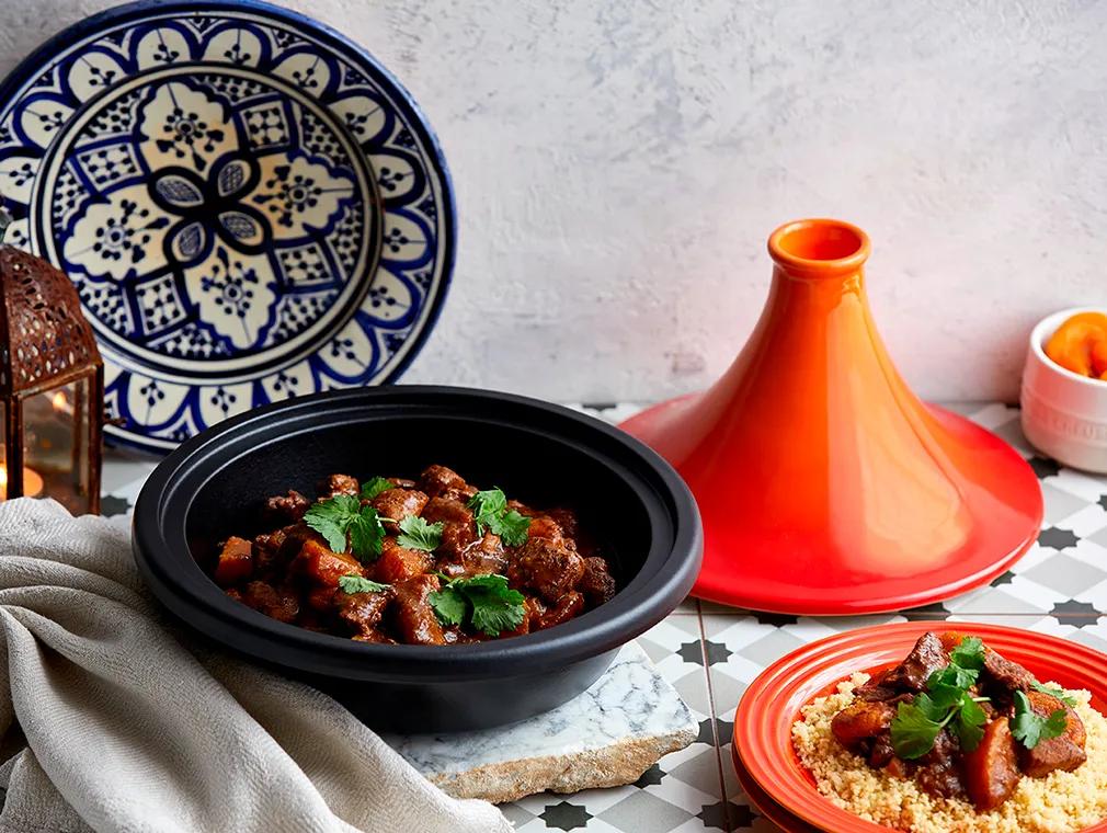Tagine med lam og abrikoser