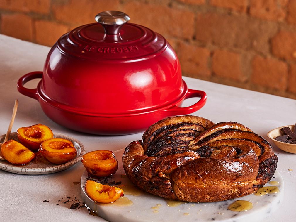 Babka med chokolade og appelsin