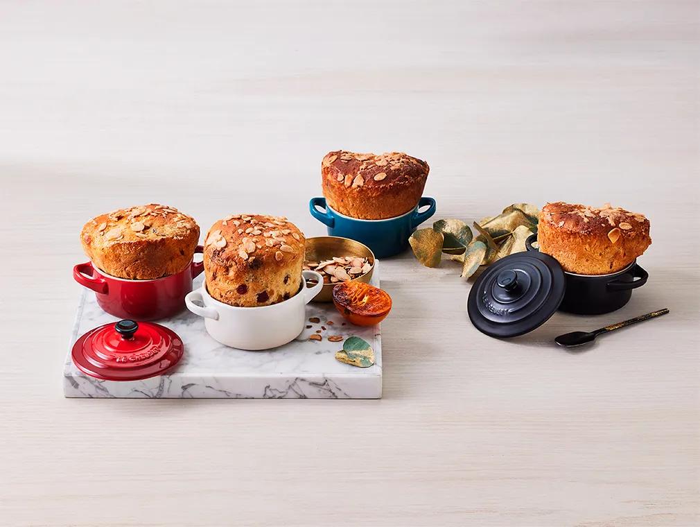 Portionsanrettede julebrød