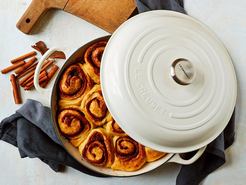 Kanelsnegle med fuldkorn
