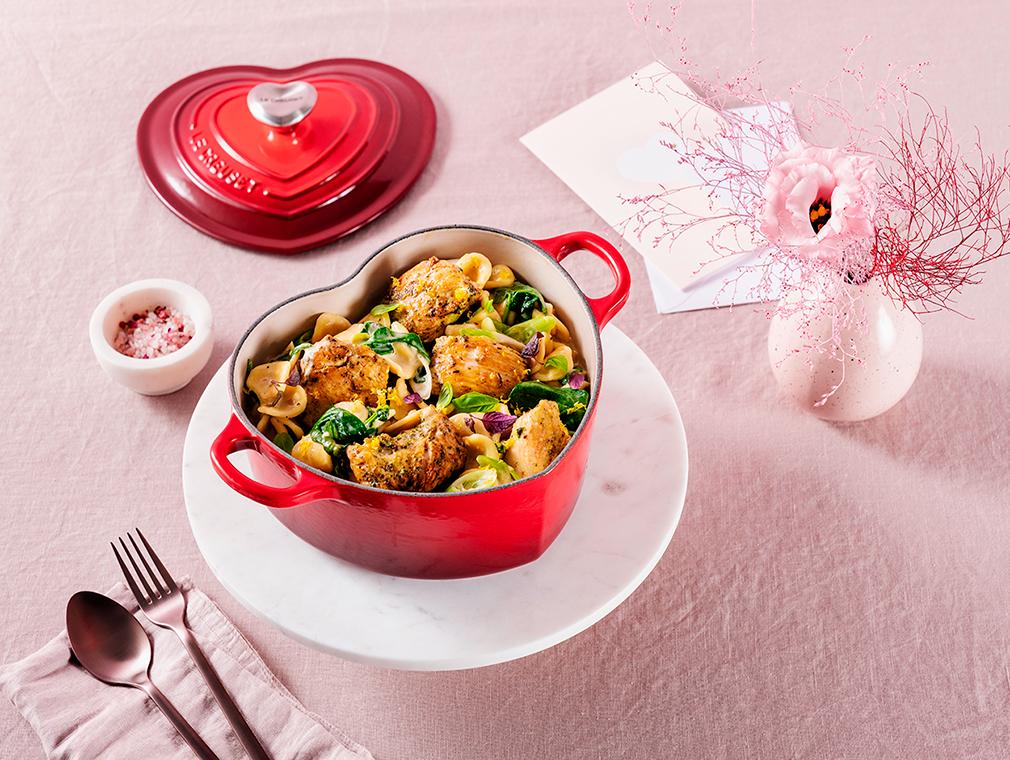 Kyllingeorecchiette Alfredo