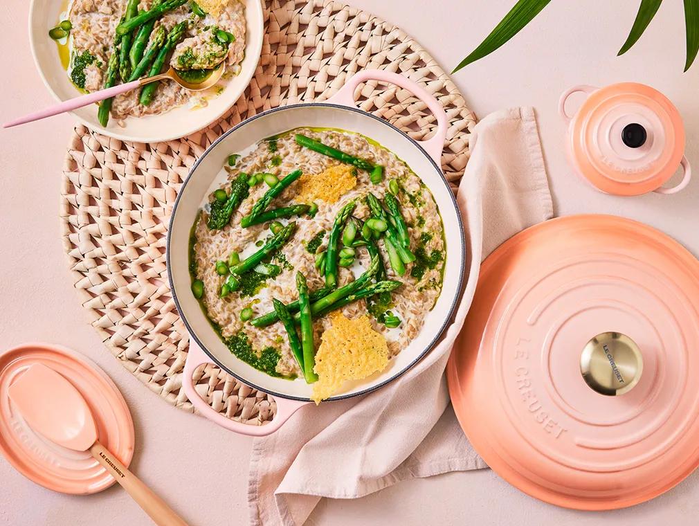 Risotto med solsikkekerner og Pesto