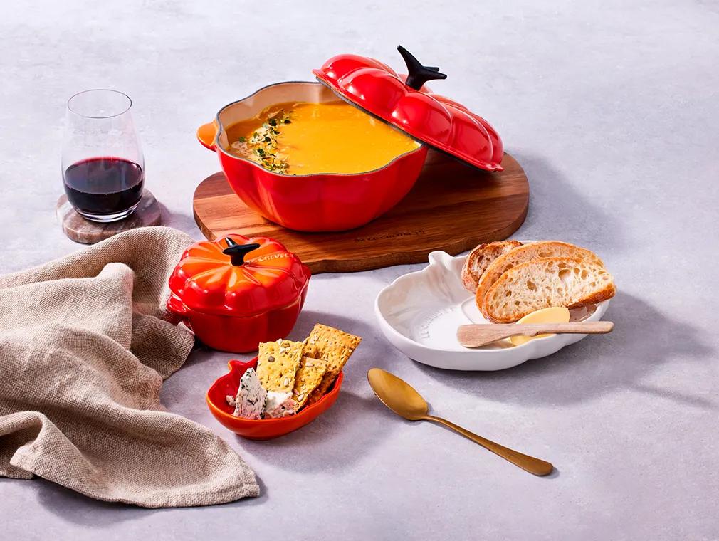 Græskarsuppe – med bagt græskar