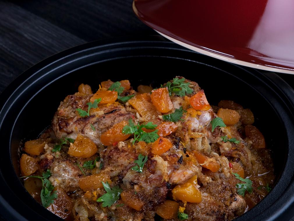 Marokkansk kyllinge-tagine