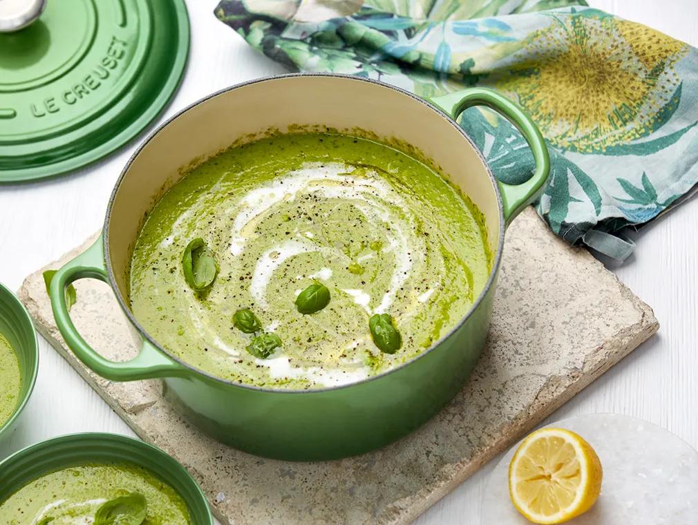 Suppe med ærter og kokos