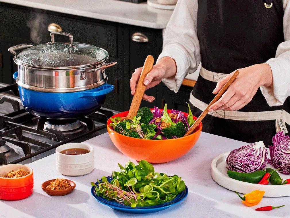 Dampet broccolisalat