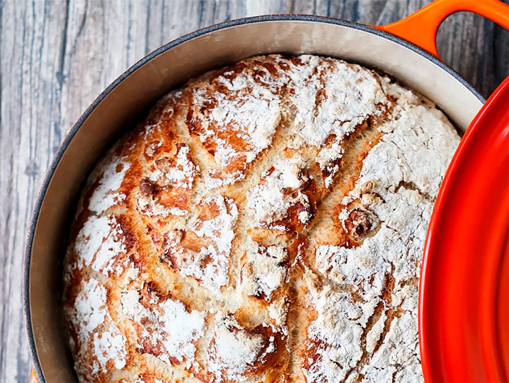 Italiensk inspireret grydebrød