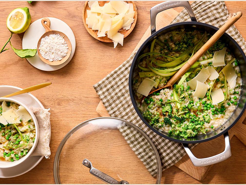 Grøn risotto