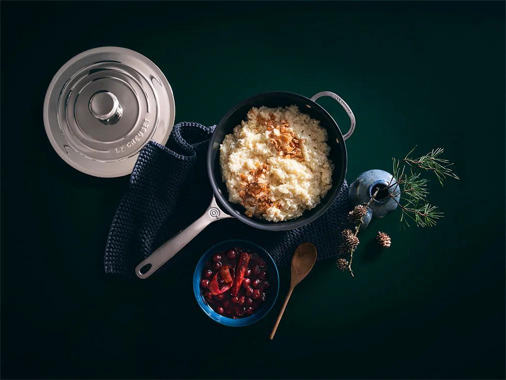 Klassisk risalamande med kirsebærsauce