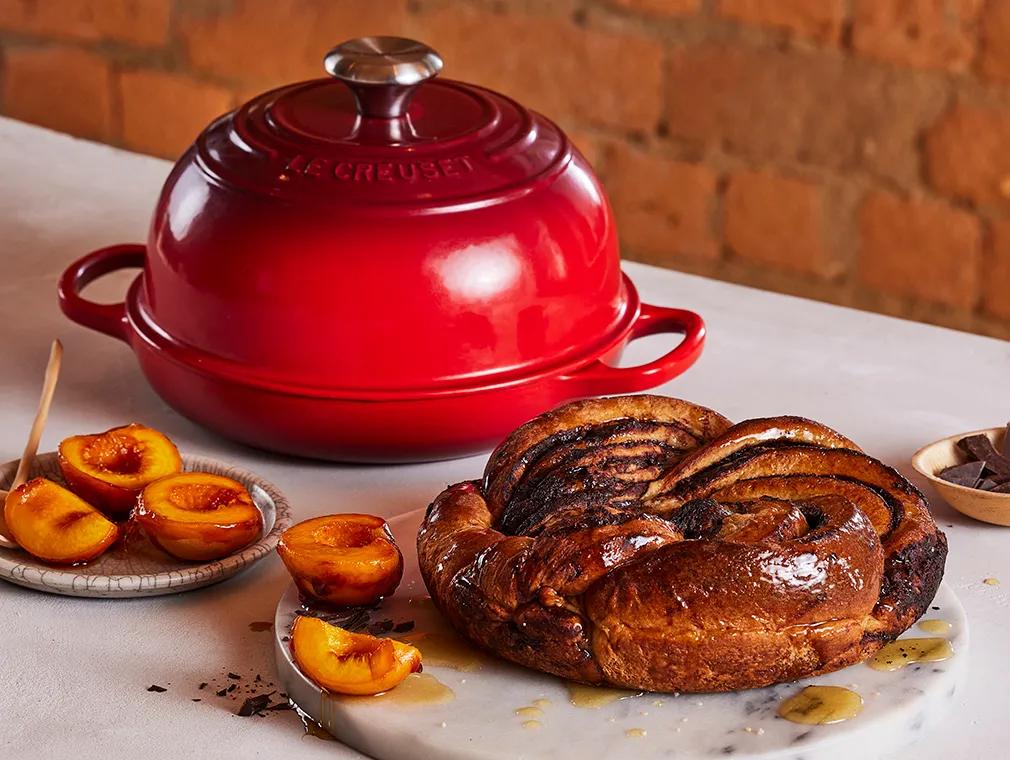 Babka med chokolade og appelsin